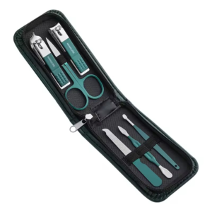 Luxe 6-delige Nagelschaarset – Draagbare Manicure & Pedicure Kit