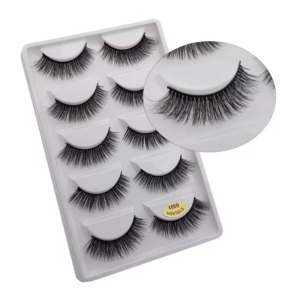 3D faux nertsen wimpers – volumineus, lichtgewicht en herbruikbaar voor een verbluffende look! 👁✨