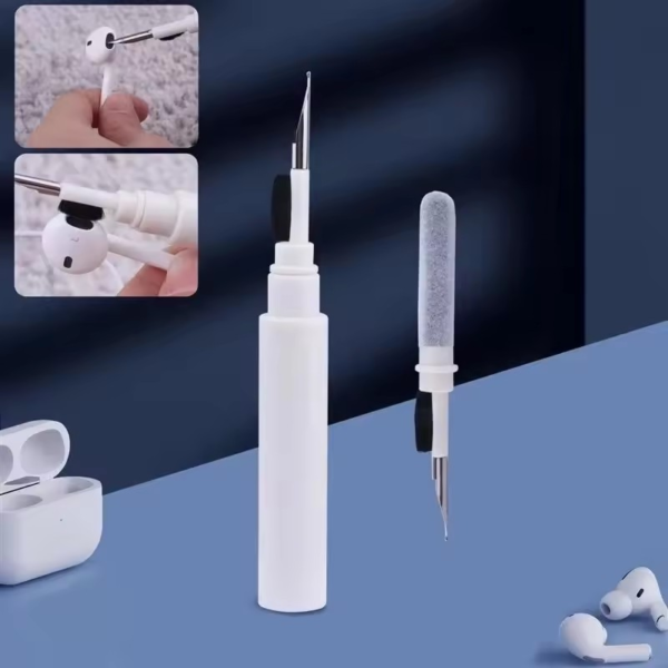 Reinigingsset voor AirPods & Elektronica – 3-in-1 Reinigingstool - Afbeelding 2