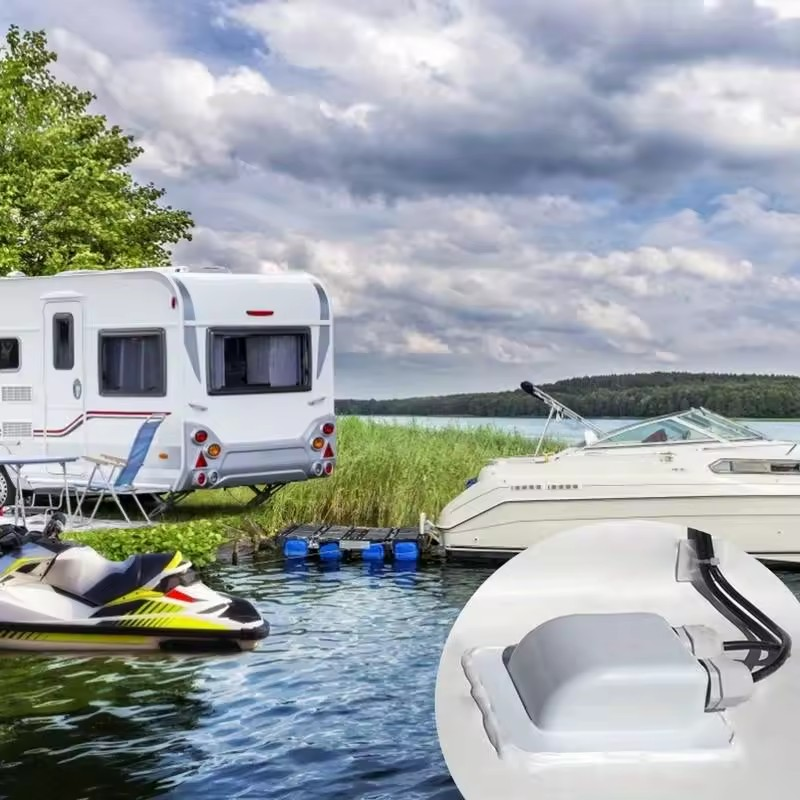 Waterdichte ABS Aansluitdoos – Dubbele Kabeldoorvoer voor Zonnepanelen - Afbeelding 2