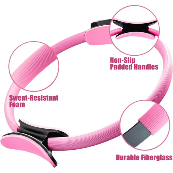 Pilates Magic Ring – Fitness Cirkel voor Weerstandstraining & Spierversteviging - Afbeelding 6