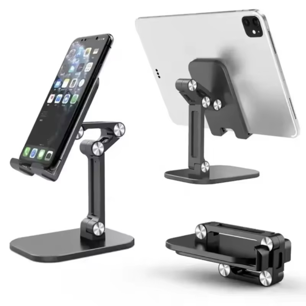 Opvouwbare Bureau Telefoonhouder – Flexibele Smartphone Stand voor iPhone, iPad & Tablet - Afbeelding 2