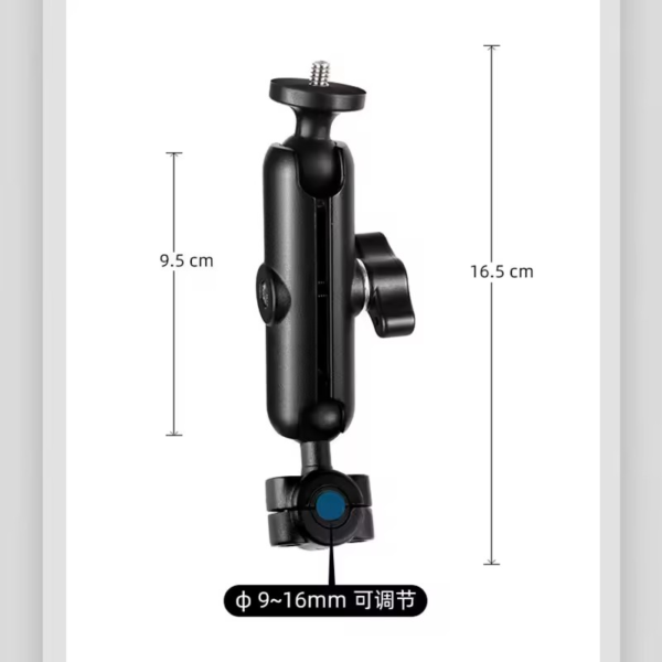 Auto Hoofdsteun Camera Mount – POV Actiecam Beugel voor GoPro & Insta360 - Afbeelding 4