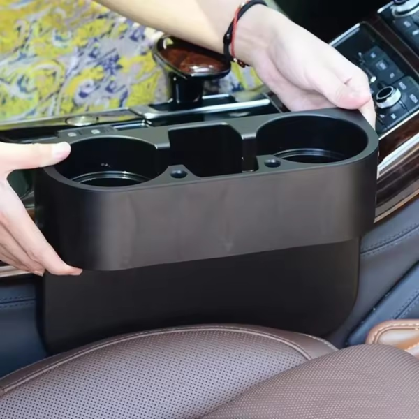 Auto Bekerhouder & Organizer – Tussen Stoel Opslag voor Drankjes & Accessoires - Afbeelding 3