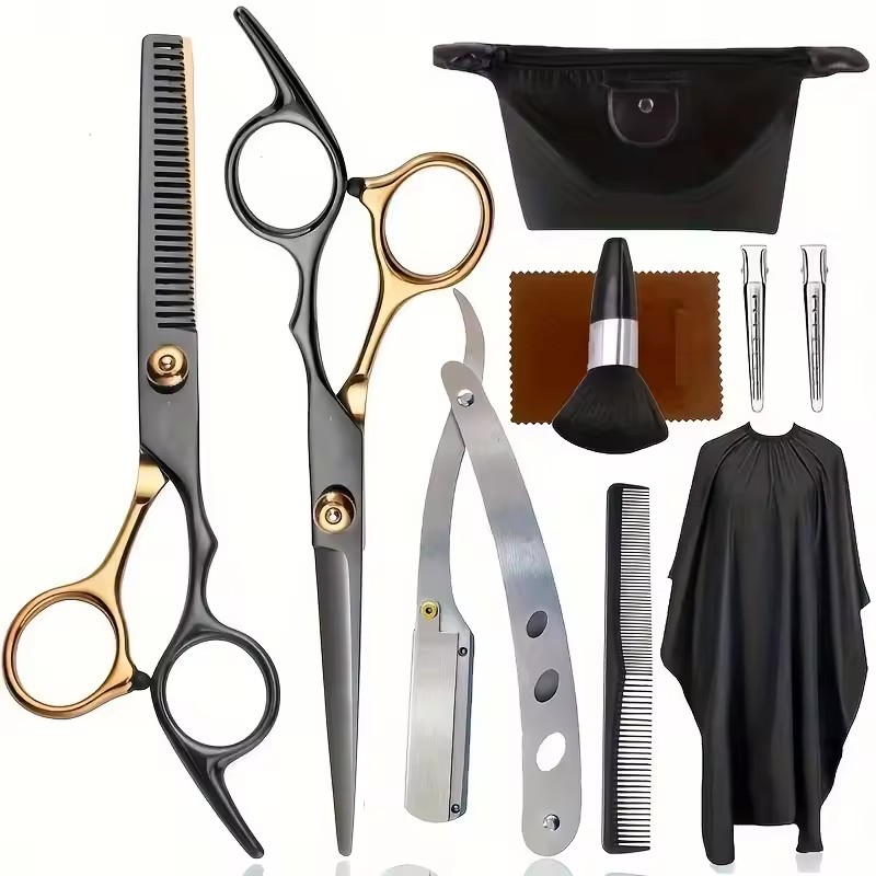 6-Inch Kappersschaar Set – Professionele Haarknip- & Stylingtools