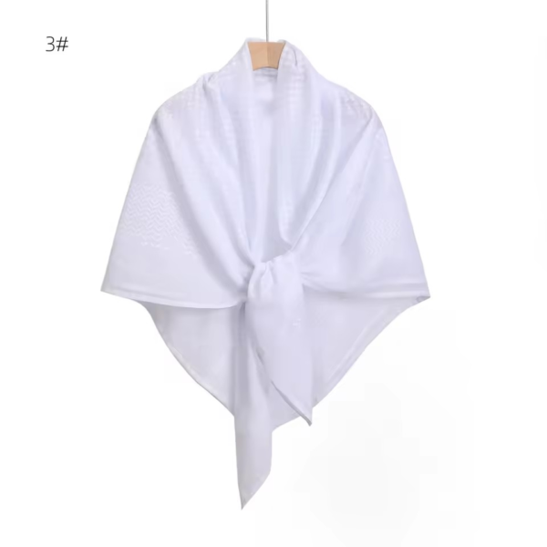 Arabische Shemagh Keffiyeh – Traditionele Woestijn Sjaal met Agal Touw - Afbeelding 3