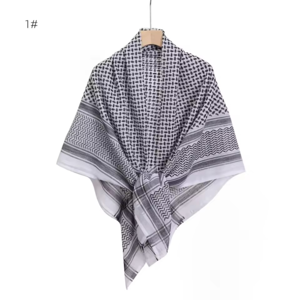 Arabische Shemagh Keffiyeh – Traditionele Woestijn Sjaal met Agal Touw - Afbeelding 5