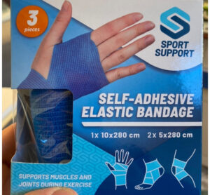 2 Stuks Blauwe Zelfklevende Spiraalverband Tape – Sport & Veterinair
