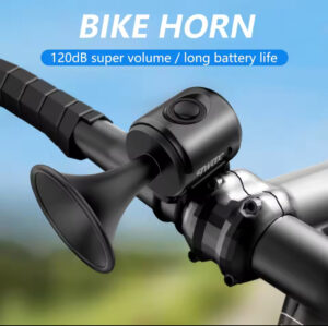 🚴‍♂️ Elektronische Fiets Hoorn – 120dB – IPX4 Waterdicht – CR2032 Batterij – Geschikt voor Racefietsen & Stadsfietsen