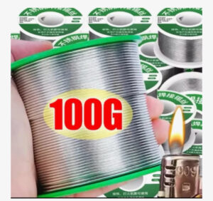 1mm Loodvrij Aansteker Soldeer 100g Rvs Soldeer Lassen Wegwerp voor Koper-ijzer-nikkel Batterij Pole Stuk