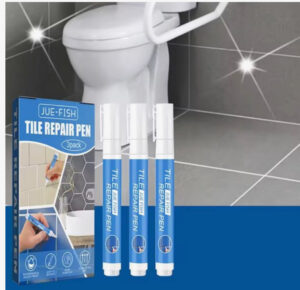 3 Stuks Witte Tegel Grout Verfpen – Waterdicht & Schimmelbestendig – Voeg Reparatie Marker