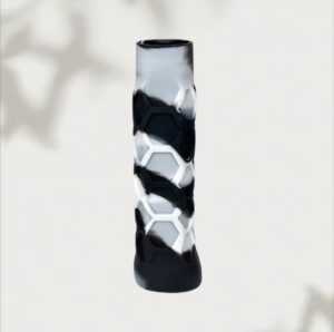 Ondergrip voor Padel, Pickleball & Strandtennis – Silicagel Grip met Honingraatontwerp – Comfort, Controle & Kracht – Inclusief Glaspatches – 2026 Nieuw Model