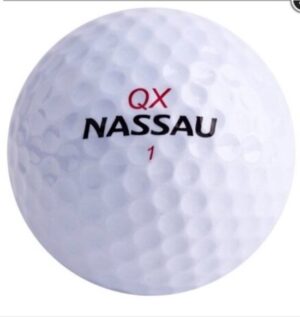 QX Soft Nassau Golfbal – Hoge Elasticiteit – 3 Stuks – Premium Kwaliteit