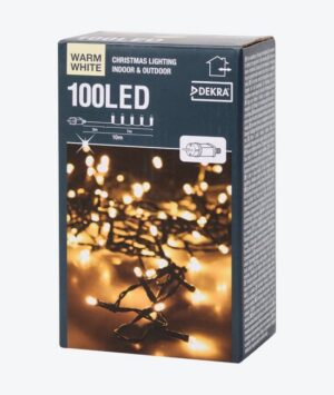 Kerstverlichting LED’s – 7 meter snoer + 3 meter aansluitkabel – Binnen & Buiten – IP44 – 8 Verlichtingsmodi