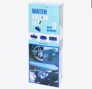 Auto was borsstel set | Waterborstel set | Auto wassen | Wateraansluiting | Zachte borstel, Harde borstel en Chenille dweil